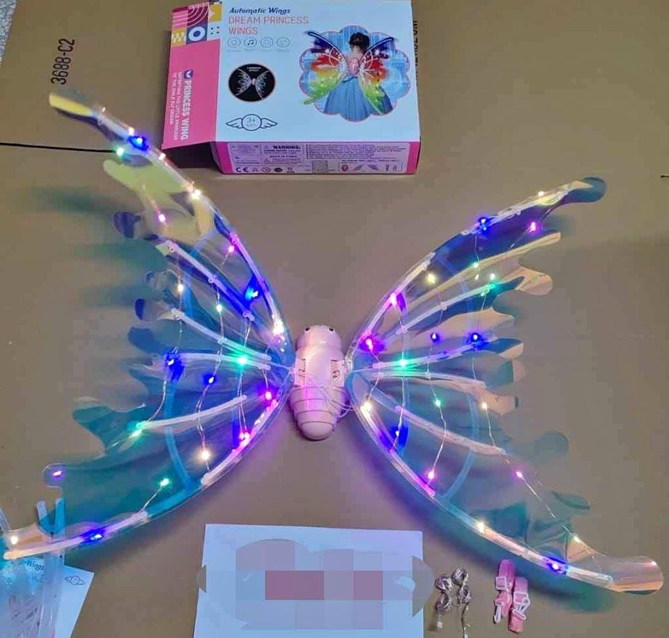 ✨🦋 Alas de Hada electricas MagicGlow 🌟👧 ¡Consigue las tuyas hoy y vuela hacia la fantasía! 🦄💫