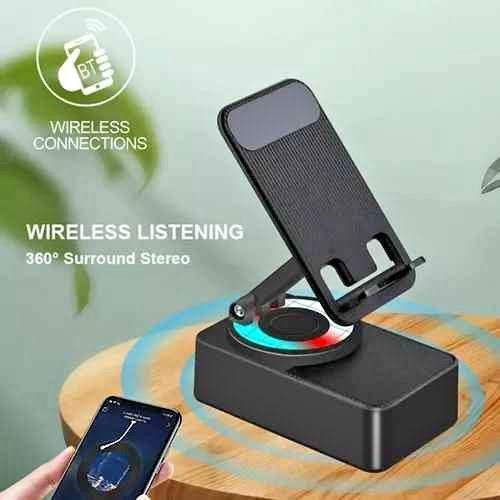 Soporte Para Celular Con Parlante Bluetooth 3 en 1