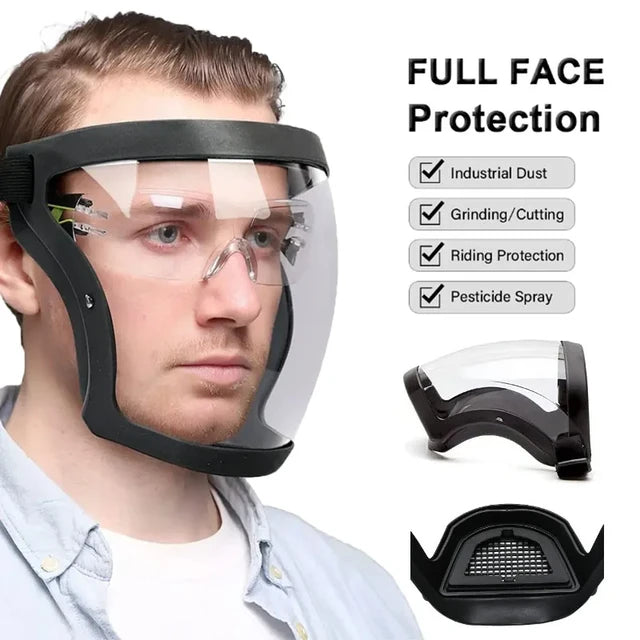 PROTEGE TU CARA EN TU TRABAJO O EN CASA CON  FULLFACE PRO™