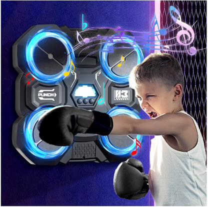 Máquina De Boxeo Musical Para Niños C/bluetooth Interactivo