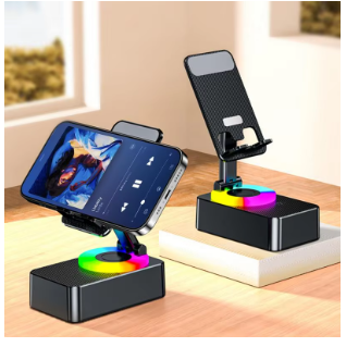 Soporte Para Celular Con Parlante Bluetooth 3 en 1